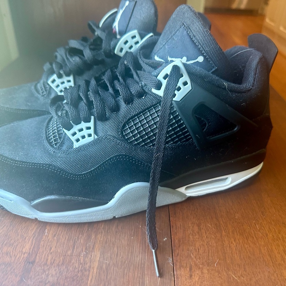 Jordan 4 Retro SE Black Canvas